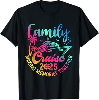 Family Cruise 2025 Summer Vacation Matching Family Cruise T-Shirt