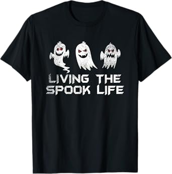 Living The Spook Life Ghost Bait T-Shirt