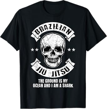 Brazilian Jiu Jitsu The Ground Is My Ocean And I Am A Shark T-Shirt