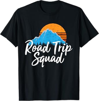Road Trip Squad | Traveling Tour Souvenir Gift T-Shirt