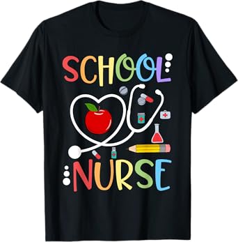 School Nurse Appreciation Nursing Nurse Day & Nurse Week T-Shirt