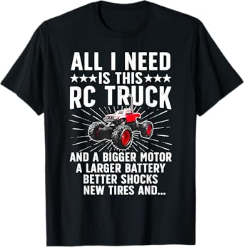 Best RC Car Design For Men Women Kids RC Car Racing Lovers T-Shirt