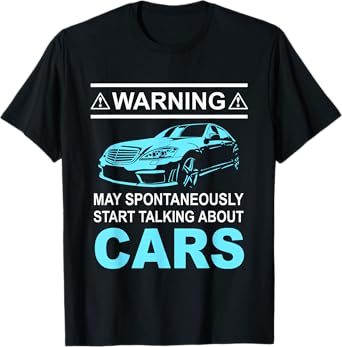 Funny Car Cars Engineer Mechanic Lovers-Gift Men Boys Teens T-Shirt