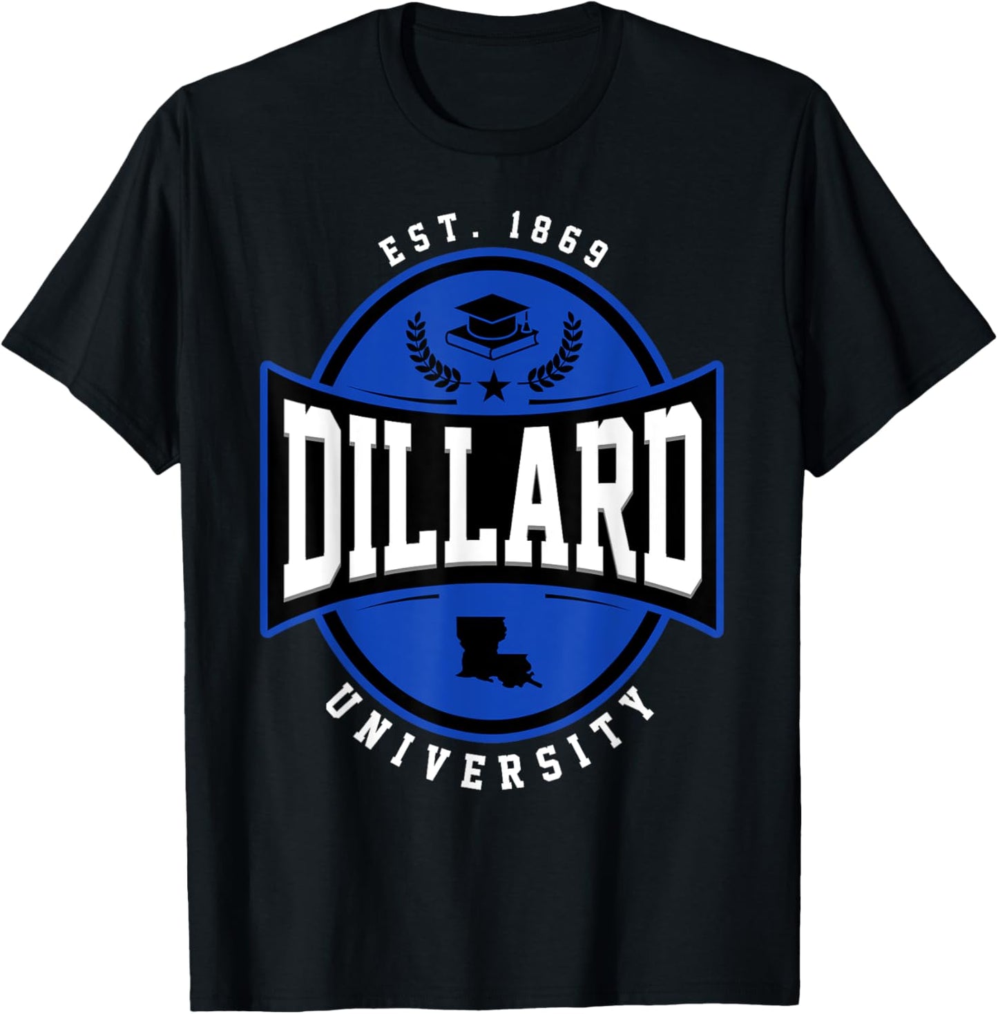 Dillard University Arch Vintage Design Retro Men Women T-Shirt