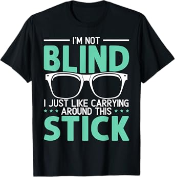 Visually Impaired Braille Visual Blind Awareness T-Shirt
