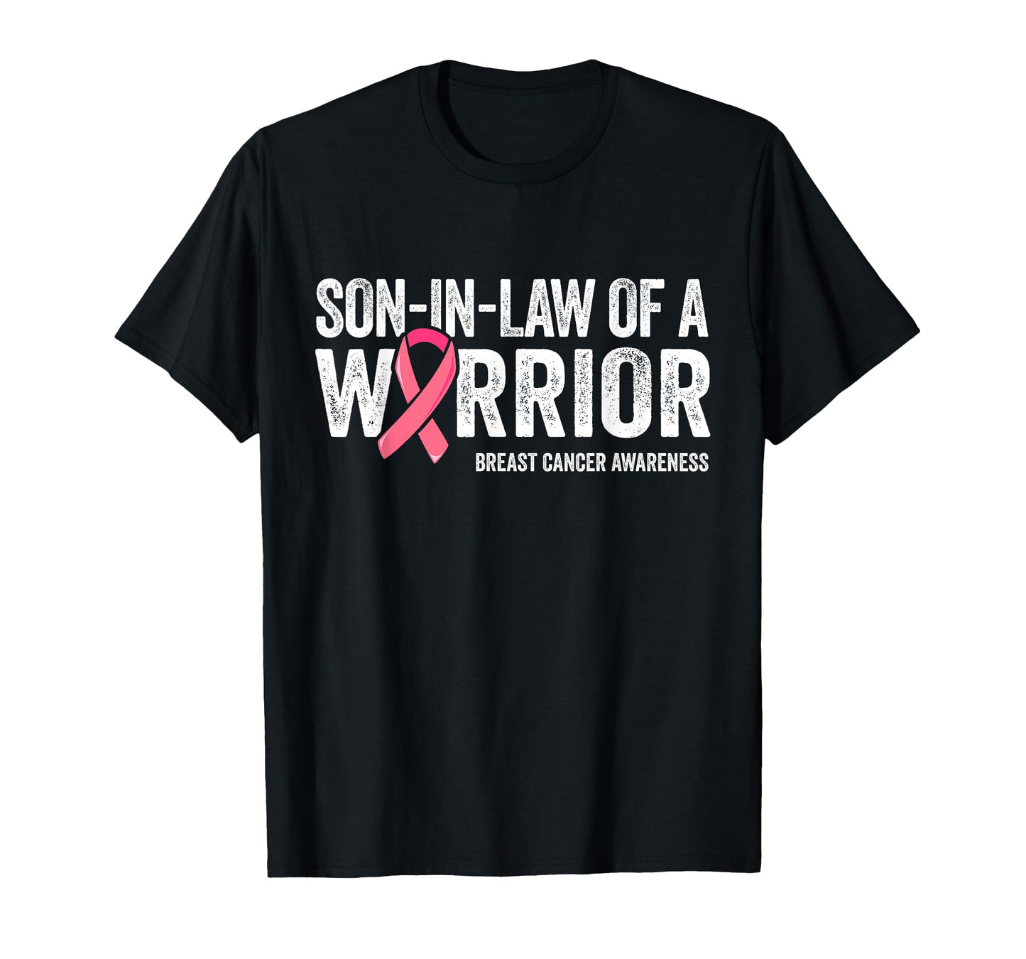 Son In Law Of A Warrior Shirt, Women Mom Breast Cancer Mom T-Shirt
