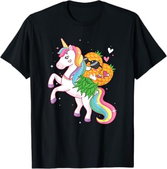 Pineapple Swinger Unicorn - Swinging Lifestyle Polyamory T-Shirt