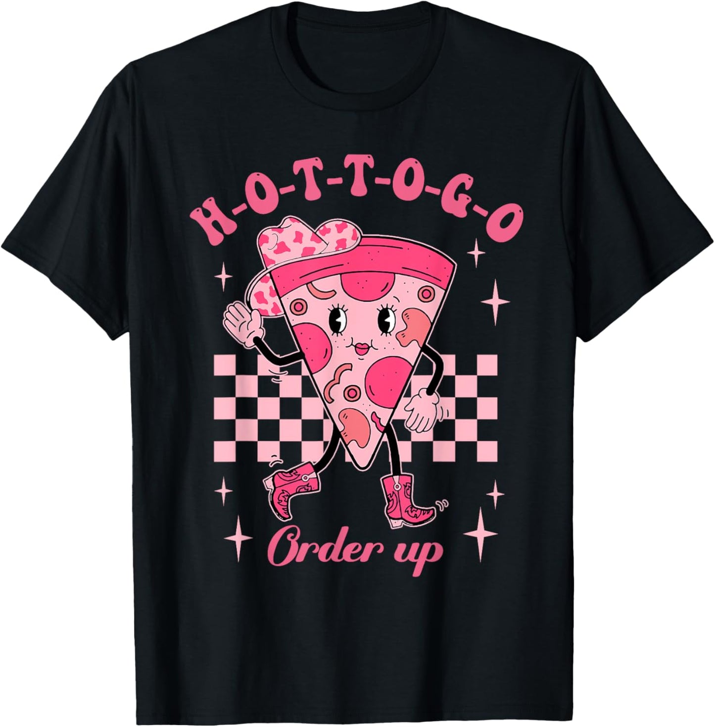The Midwest Call Me Hot Retro Pizza Hot-To-Go T-Shirt