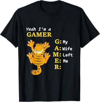yeah im a gamer Men's Unisex-Adults Black Small Classic Fit Short Sleeve T-Shirt