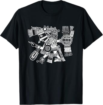 Maya patron deity Tezcatlipoca warrior Aztec Indians Mexico T-Shirt