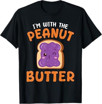 Jelly-Peanut Butter Funny Matching Couple Best Friend T-Shirt