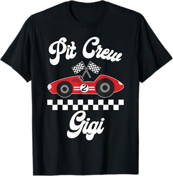 Two Fast Birthday Racing Car Party Gigi Of The Birthday Boy T-Shirt