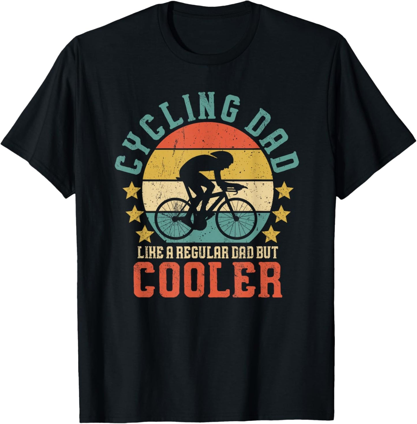 Cycling Dad Bike Rider & Cyclist Father's Day T-Shirt