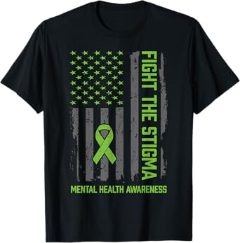 Mental Health Awareness Shirt Fight The Stigma Mental Health T-Shirt