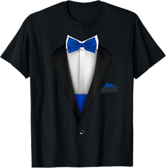 Tuxedo with Bowtie For Funny Wedding And Special Occasions T-Shirt