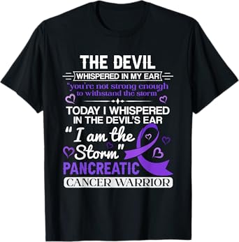 I'm The Storm Pancreatic Cancer Awareness T-Shirt