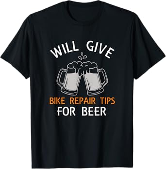 Bike Repair Tips Funny for Bike Mechanic T-Shirt