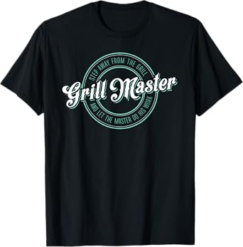 Mens Funny BBQ Grill Master Tee T-Shirt