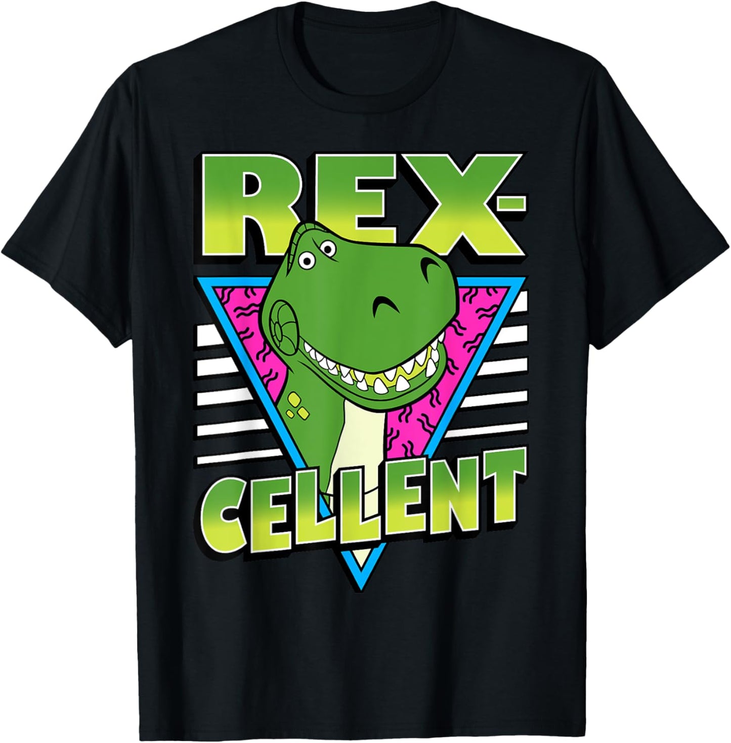 Disney Pixar Toy Story 4 Retro Rex-cellent Portrait T-Shirt