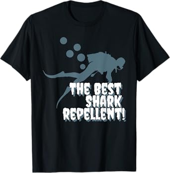 DIVER FART BUBBLES BEST SHARK REPELLENT T-Shirt