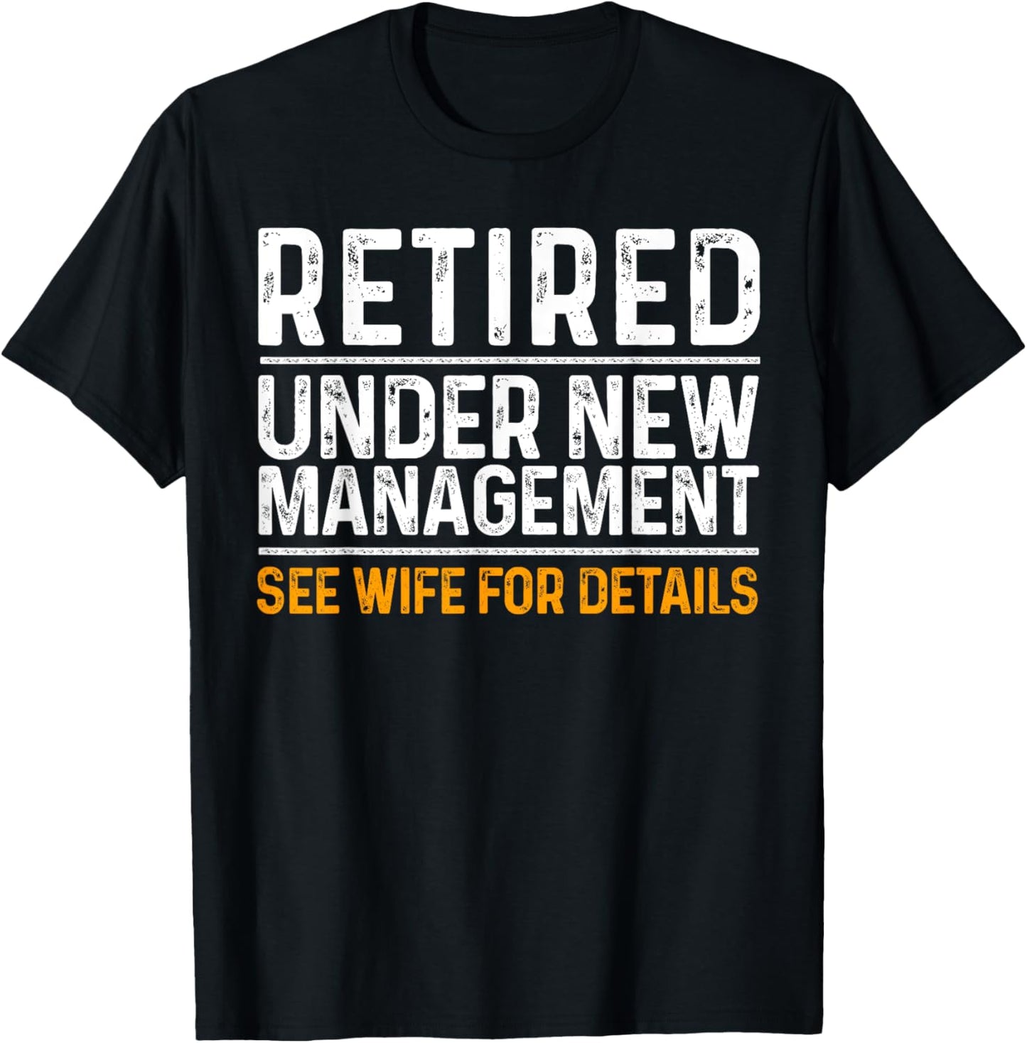Funny Retirement Party Men's T-Shirt - Dad Humor, Classic Fit, Short Sleeve - Black