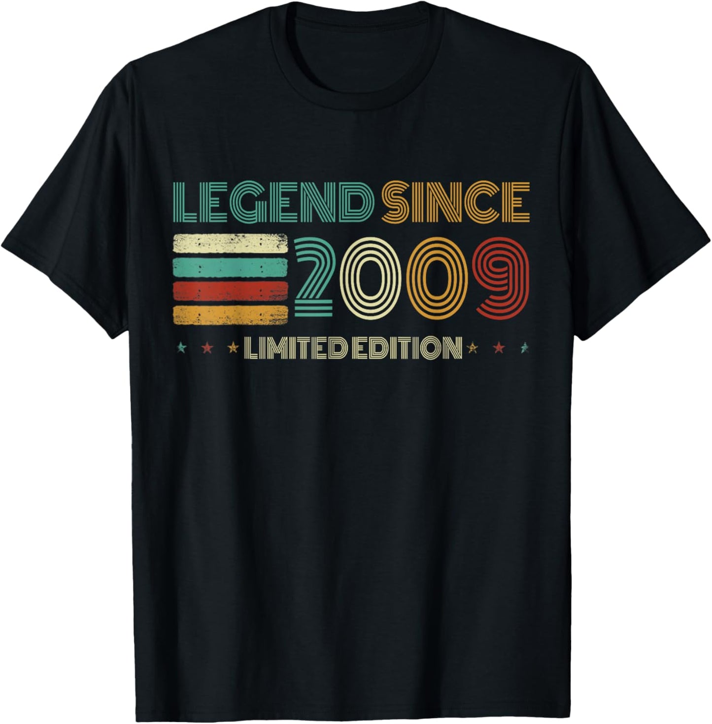 16 Years Old Legend Since 2009 16th Birthday T-Shirt