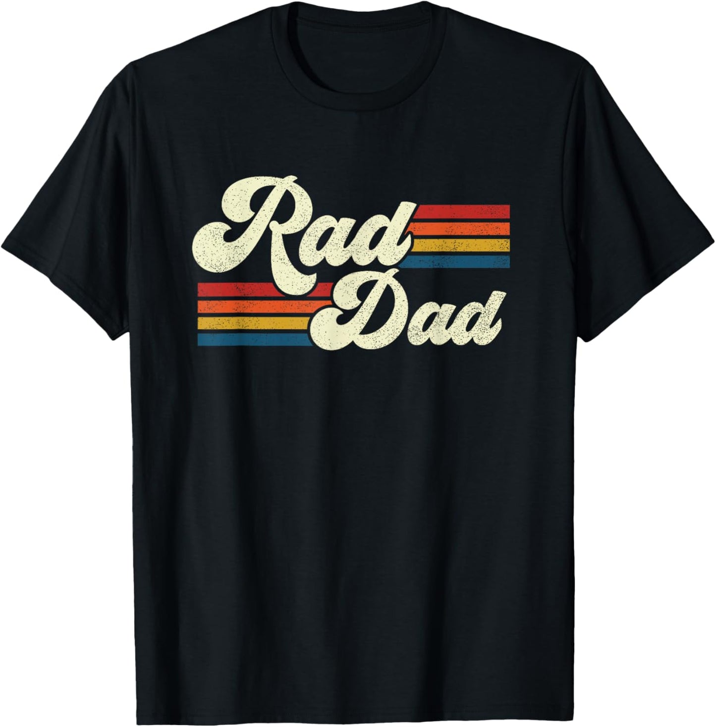 Rad Dad Retro Fathers Day Top T-Shirt