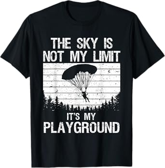 Funny Skydiving Art For Men Women Skydive Lover Skydiver T-Shirt
