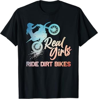 Dirt Bike Design For Women Girls Offroad Dirtbike Dirt Bike T-Shirt