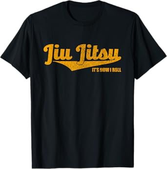 Jiu Jitsu It's How I Roll T-Shirt, BJJ Grappling MMA Shirt T-Shirt