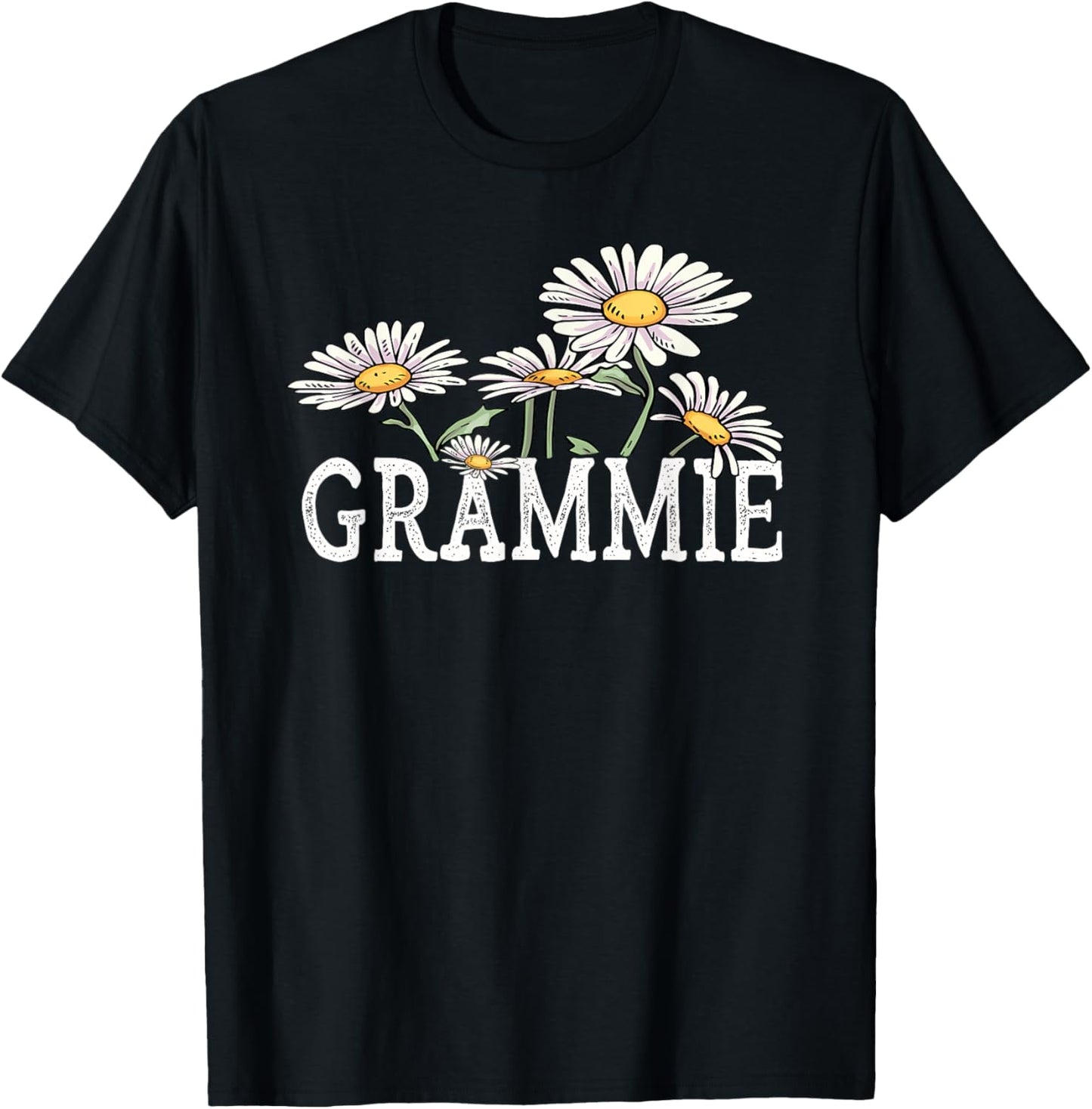 Grammie Floral Chamomile Design Mother's Day Gifts Grammie T-Shirt