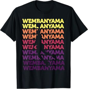 Wembanyama Basketball Amazing Gift Fan T-Shirt