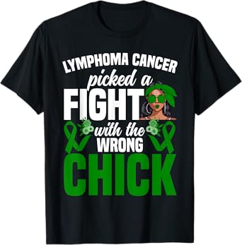 Lymphoma Cancer Awareness Girls Survivor Lymphoma Cancer T-Shirt