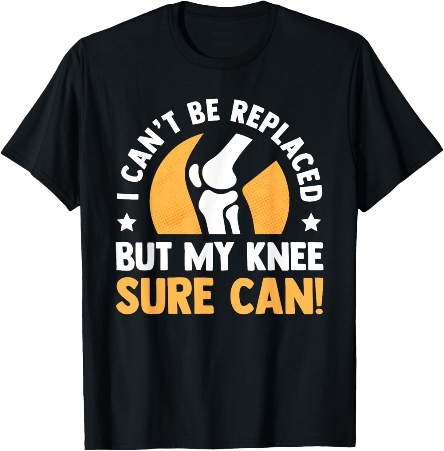Funny Knee Replacement Bionic Surgery ACL Get Well Soon Gift T-Shirt
