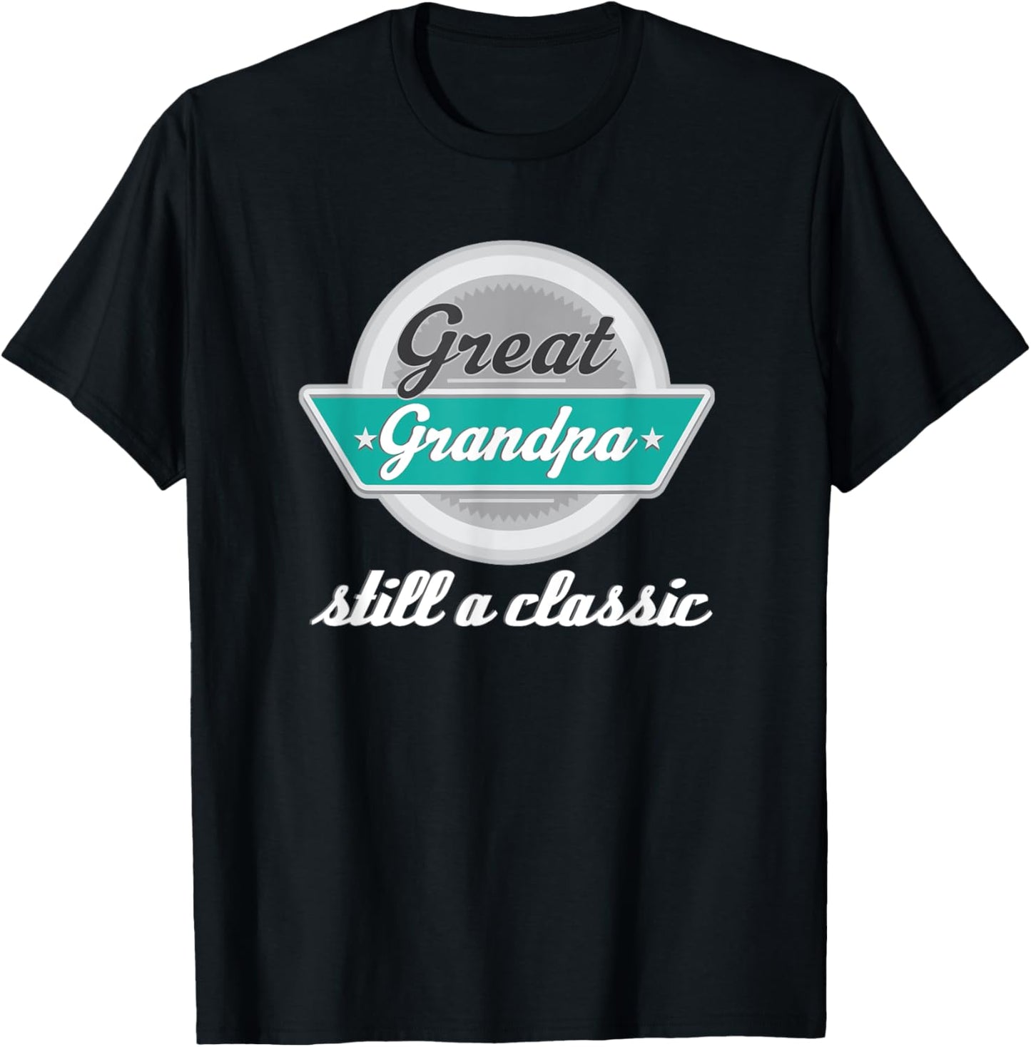 Great Grandpa Gifts Funny Fathers Day Vintage T-shirt T-Shirt