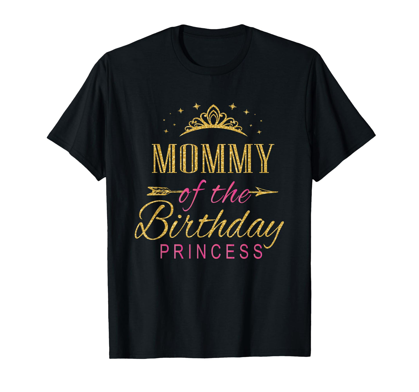 Mommy Of The Birthday Princess Girls Party T-Shirt