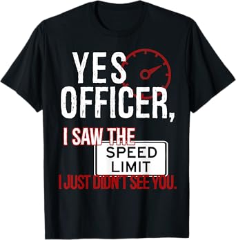 Humor Driver Police Mechanic Gift Car Mechanics T-Shirt