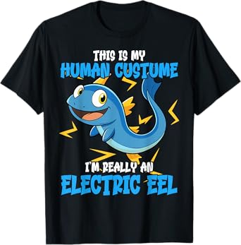 Funny Electric Eel Costume Design Animal Lovers Electric Eel T-Shirt