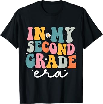 In My Second Grade Era Kid Back To School 2nd Grade Teacher T-Shirt