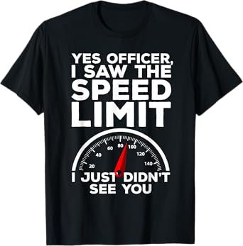 Cool Racer For Men Women Muscle Car Lovers Speed Drag Racing T-Shirt
