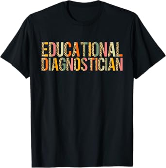 Educational Diagnostician Leopard Teacher Appreciation T-Shirt