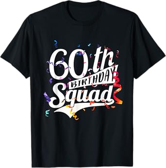 Funny 60th Birthday Gifts For Men Women 1961 Squad T-Shirt