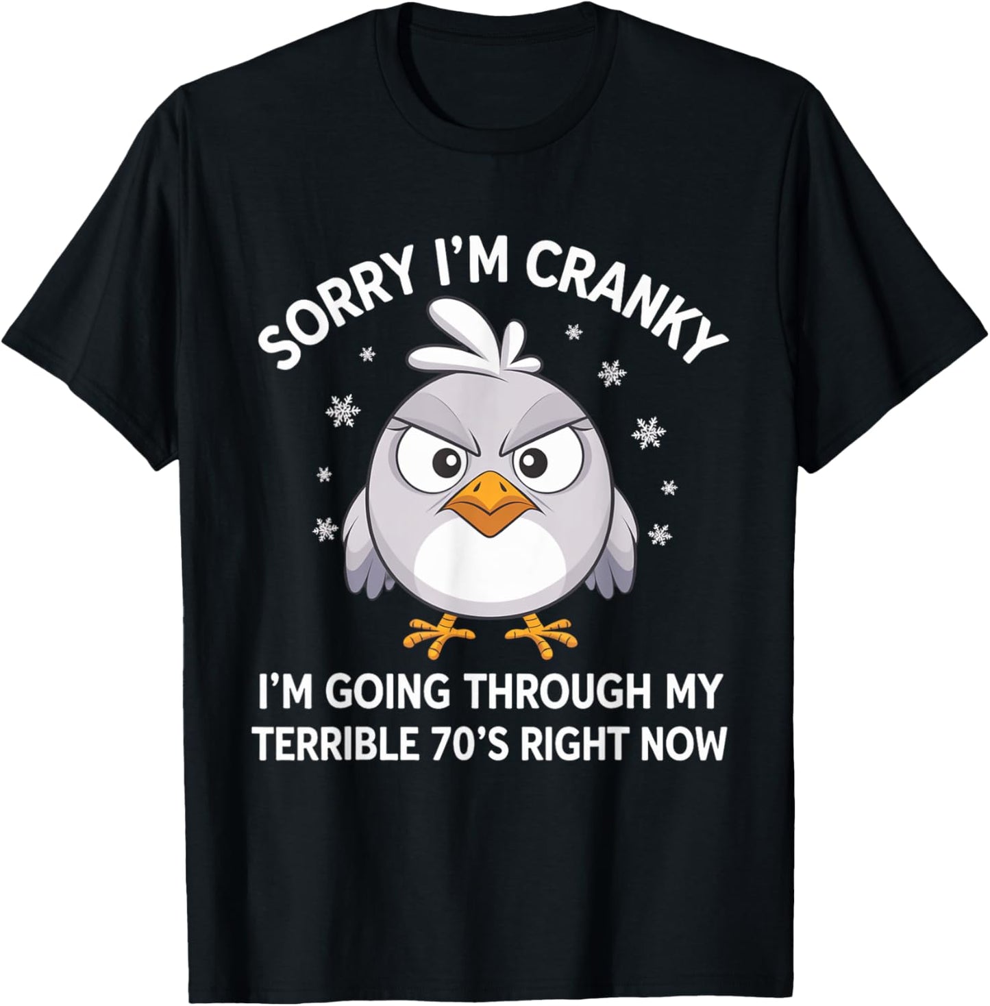 Sorry I'm Cranky I'm Going Through My Terrible 70โs Right T-Shirt