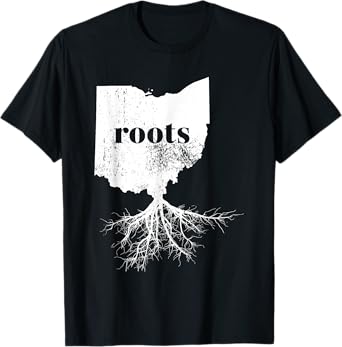 Ohio Shirt Men Women Kids Roots Home State Pride Love Gift T-Shirt