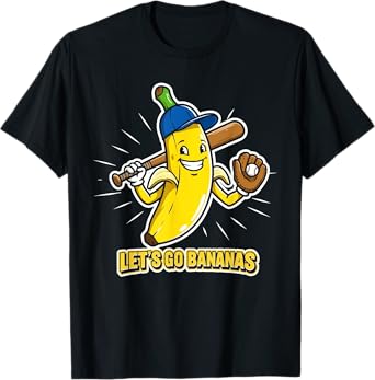 Funny Banana Shirts Gift T-Shirts, Lets Go Bananas T-Shirt