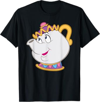 Disney Beauty and the Beast Mrs. Potts Big Face Costume T-Shirt