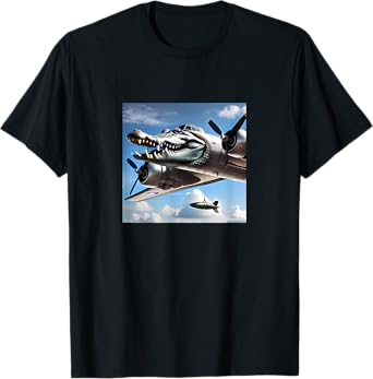 bombardino crocodino Funny Gen Alpha Shark Meme T-Shirt