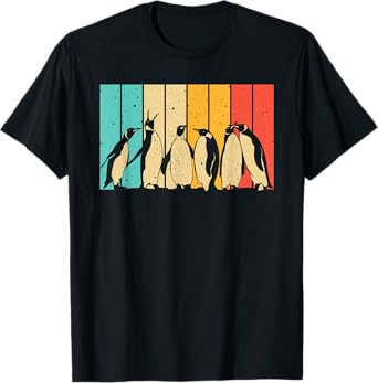 Cute Penguin Art Men Women Bird Zoologist Penguin Lovers T-Shirt
