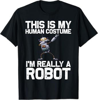 Robot Art For Men Women Kids Robotics Engineer Robot Lover T-Shirt
