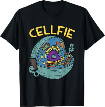 Cell Fie Funny Science Biology Teacher T Shirt T-Shirt